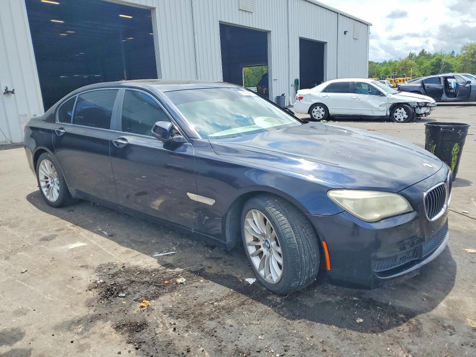 2014 Bmw 740 მანქანა იყიდება აუქციონზე, vin: WBAYE4C57ED137940, აუქციონის ნომერი: 55106196