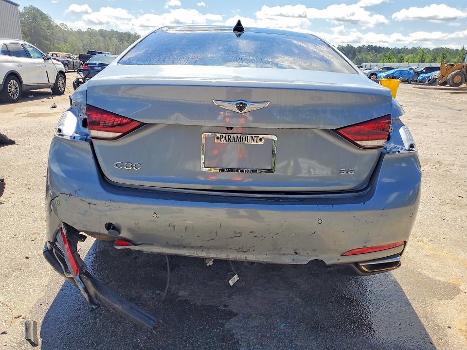 Продаж на аукціоні авто 2017 Genesis G80, vin: KMHGN4JE1HU180140, номер лоту: 58190986
