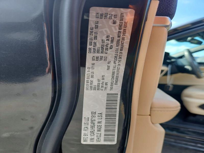 Продажа на аукционе авто 2023 Jeep Grand Cherokee, vin: 1C4RJHBG4P8719132, номер лота: 56302426