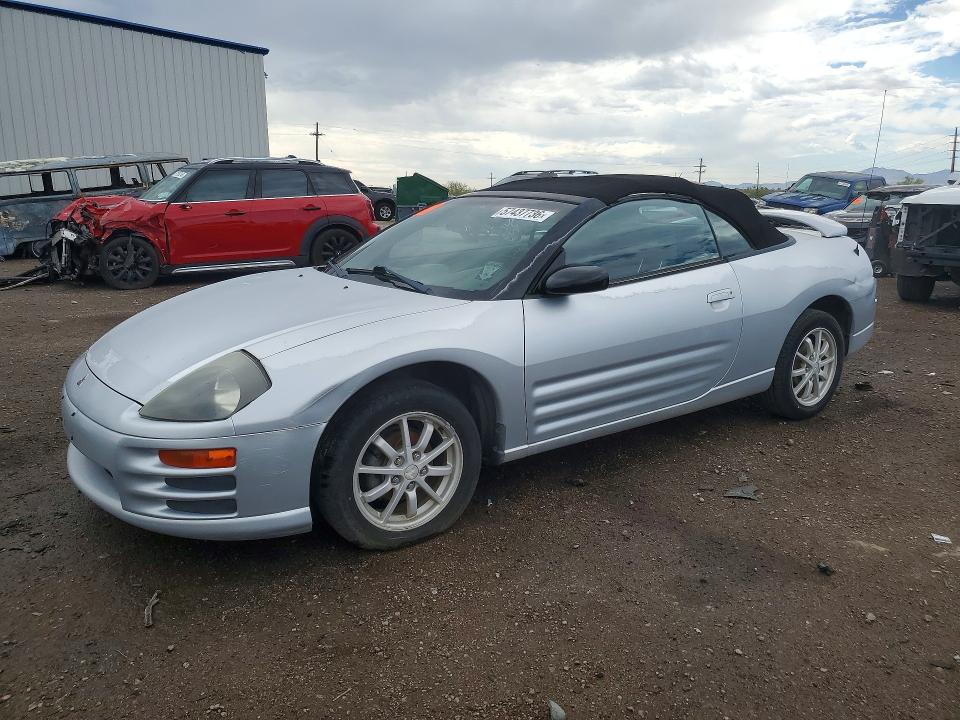2001 Mitsubishi Eclipse მანქანა იყიდება აუქციონზე, vin: 4A3AE45G21E142497, აუქციონის ნომერი: 57437736