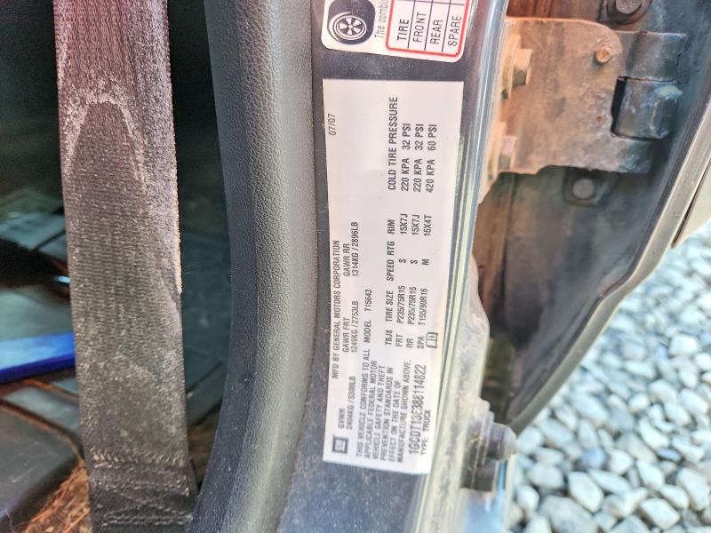 2008 Chevrolet Colorado მანქანა იყიდება აუქციონზე, vin: 1GCDT13E388114822, აუქციონის ნომერი: 57239246