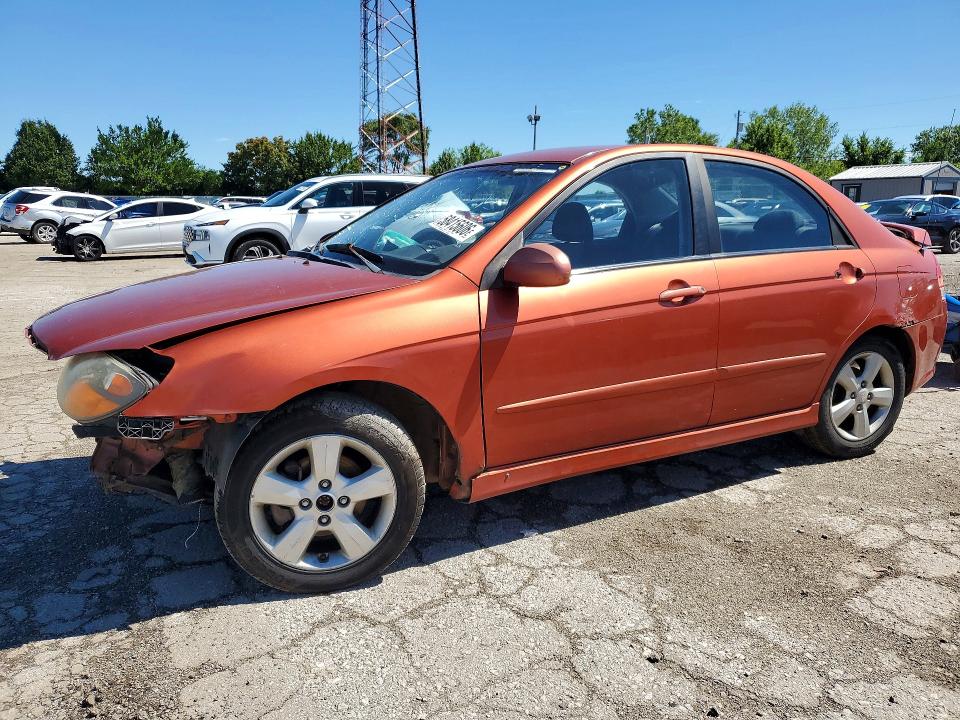 58415606 :رقم المزاد ، KNAFE121985020041 vin ، 2008 Kia Spectra مزاد بيع