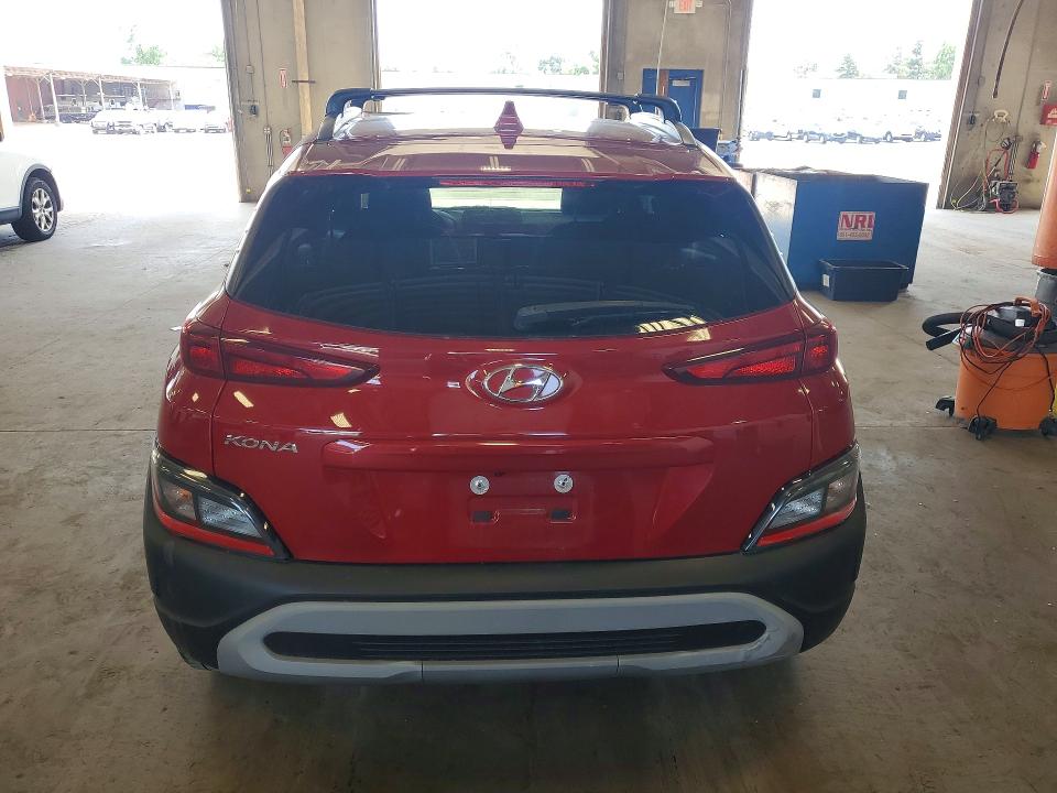 2022 Hyundai Kona მანქანა იყიდება აუქციონზე, vin: KM8K62AB1NU860455, აუქციონის ნომერი: 56118536