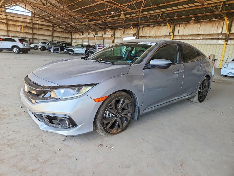 2020 Honda Civic მანქანა იყიდება აუქციონზე, vin: 2HGFC2F8XLH573600, აუქციონის ნომერი: 55686956