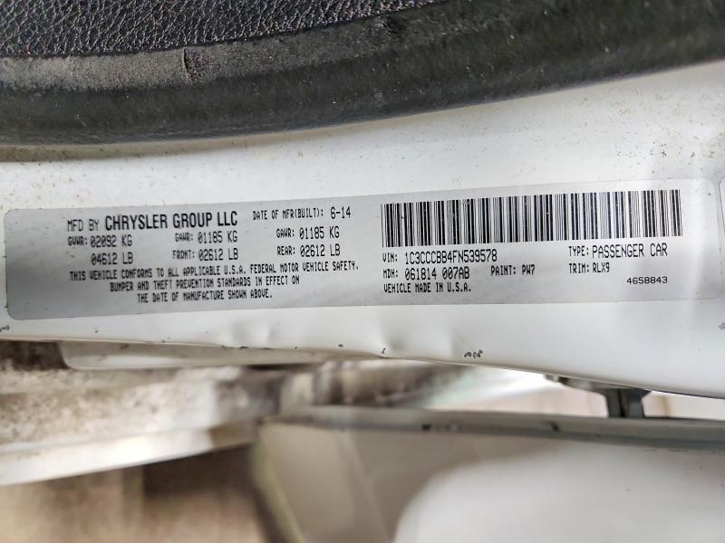 Продажа на аукционе авто 2015 Chrysler 200, vin: 1C3CCCBB4FN539578, номер лота: 55956016