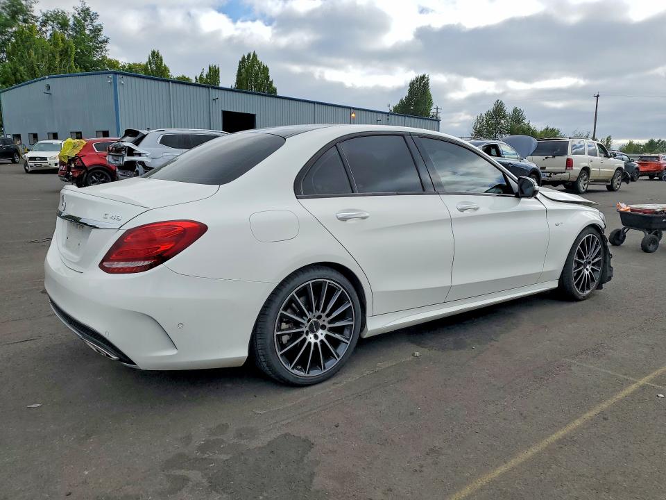 2017 Mercedes-benz C მანქანა იყიდება აუქციონზე, vin: 55SWF6EB4HU194727, აუქციონის ნომერი: 57466816