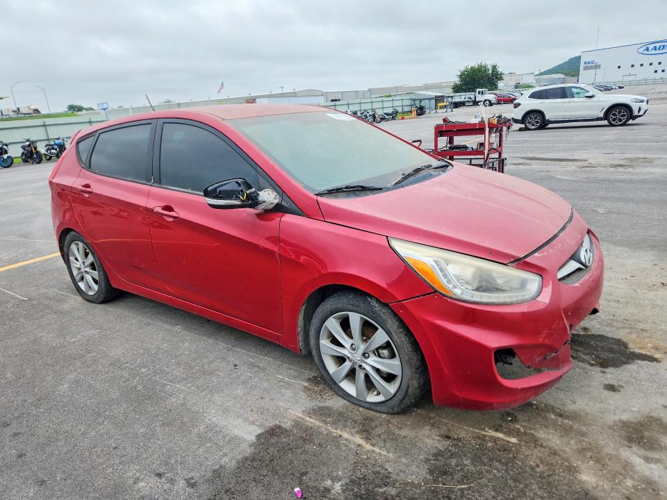 58771266 :رقم المزاد ، KMHCU5AEXEU175814 vin ، 2014 Hyundai Accent مزاد بيع
