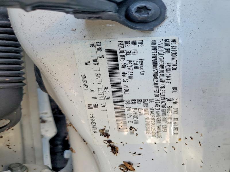 Продаж на аукціоні авто 2016 Ford Focus, vin: 1FADP3E29GL294697, номер лоту: 57160286