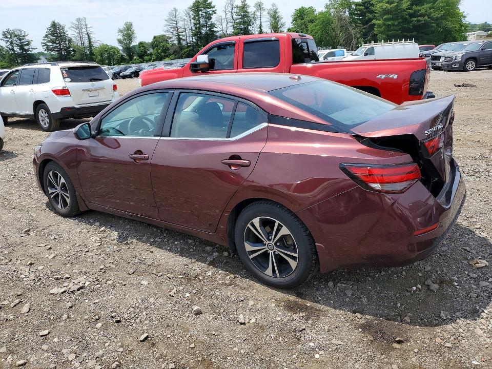 56431196 :رقم المزاد ، 3N1AB8CVXMY251854 vin ، 2021 Nissan Sentra مزاد بيع