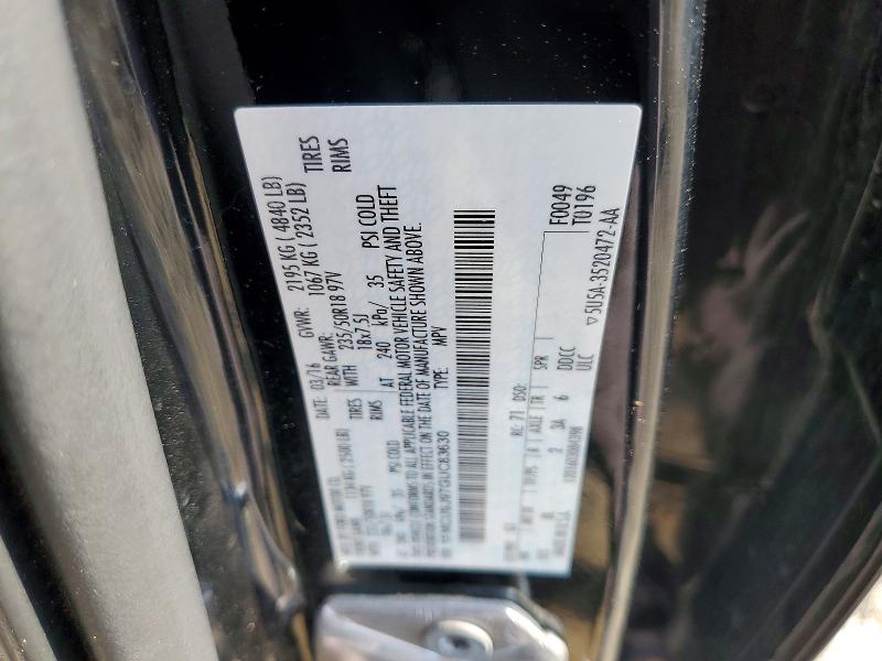 Aukcja sprzedaży 2016 Ford Escape, vin: 1FMCU9J97GUC83630, numer aukcji: 59105356