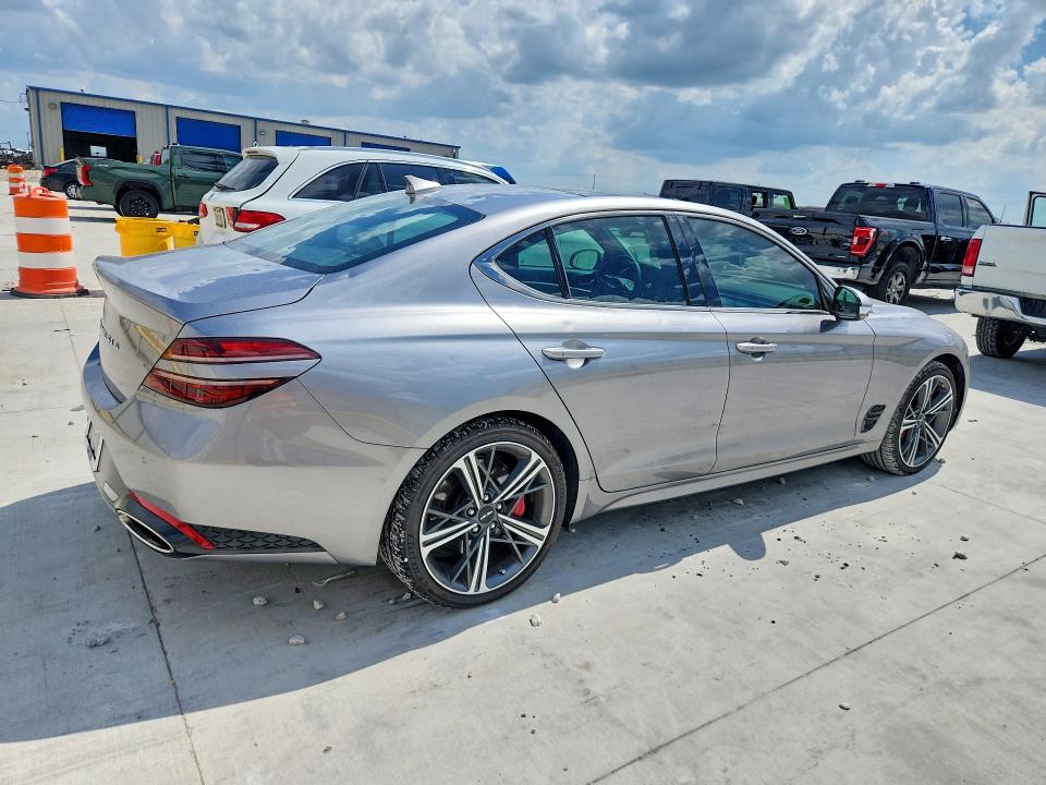 2025 Genesis G70 მანქანა იყიდება აუქციონზე, vin: KMTG34SCXSU158962, აუქციონის ნომერი: 55534266