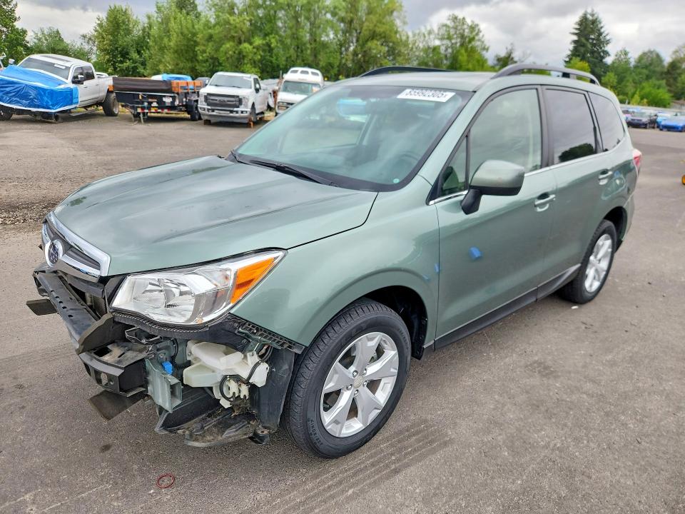 2016 Subaru Forester მანქანა იყიდება აუქციონზე, vin: JF2SJAHCXGH497386, აუქციონის ნომერი: 85992305