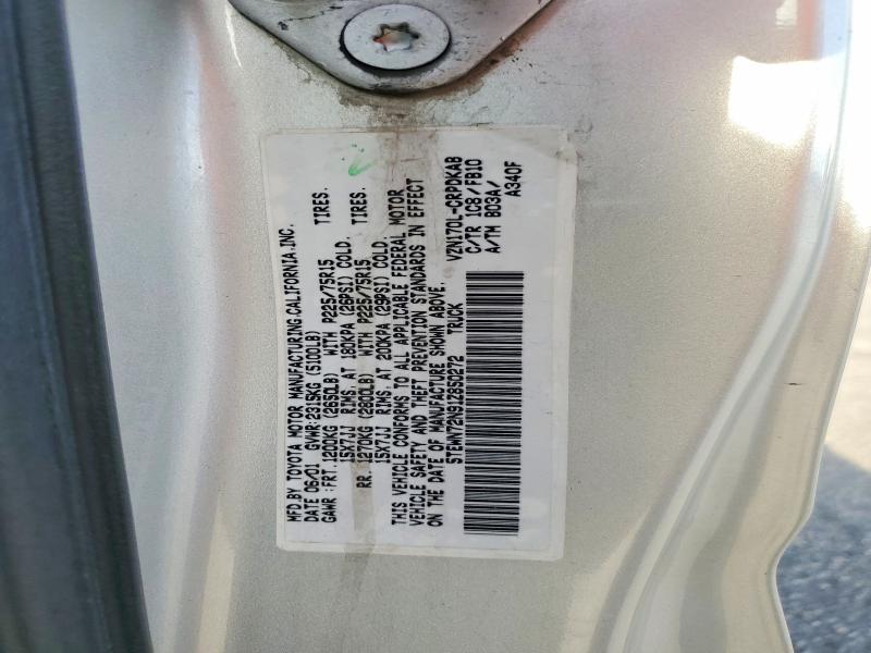 56117296 :رقم المزاد ، 5TEWN72N91Z850272 vin ، 2001 Toyota Tacoma مزاد بيع