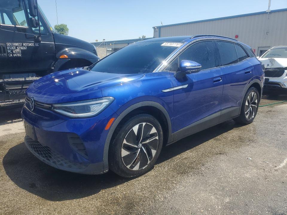 Aukcja sprzedaży 2021 Volkswagen Id.4, vin: WVGTMPE25MP052365, numer aukcji: 55740776