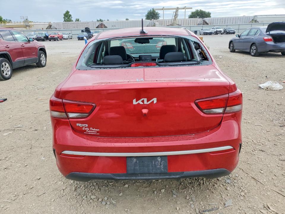 2022 Kia Rio მანქანა იყიდება აუქციონზე, vin: 3KPA24AD5NE481224, აუქციონის ნომერი: 57504066