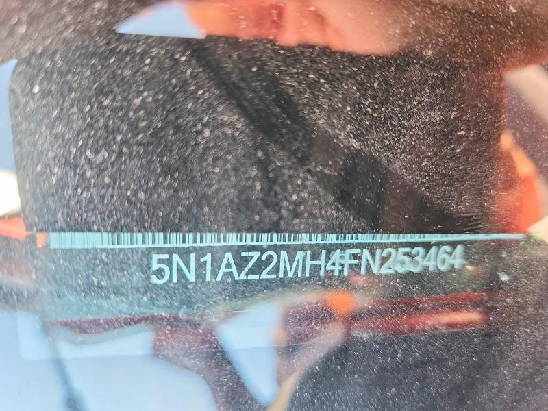 Aukcja sprzedaży 2015 Nissan Murano, vin: 5N1AZ2MH4FN253464, numer aukcji: 55998196