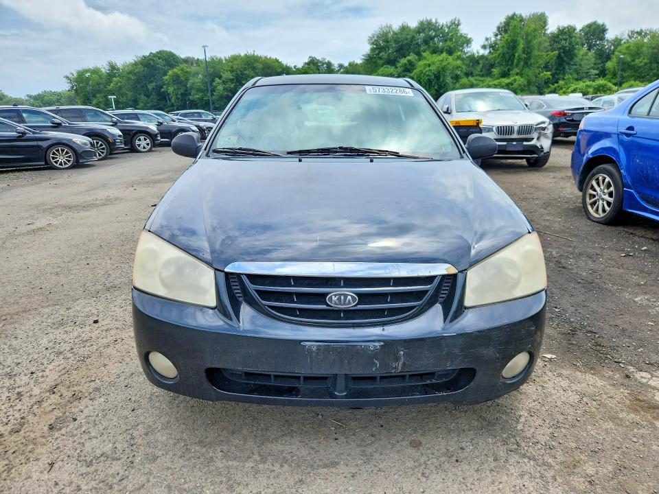 57332286 :رقم المزاد ، KNAFE122455129222 vin ، 2005 Kia Spectra مزاد بيع