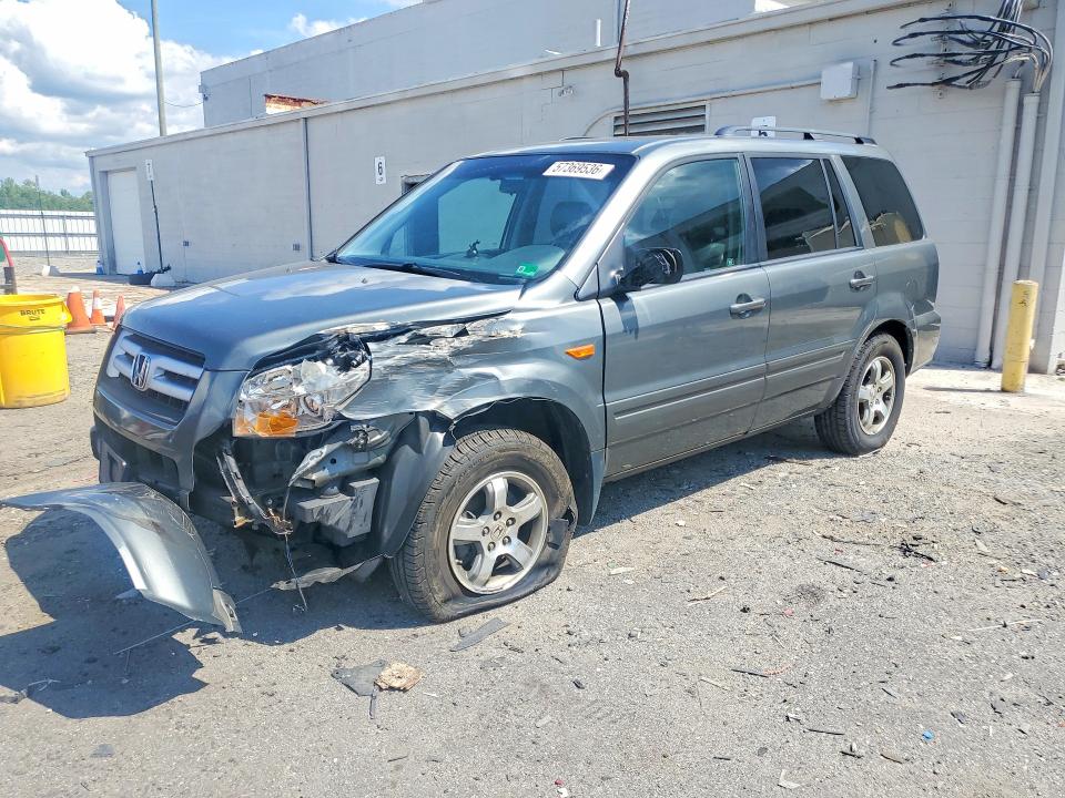 Продажа на аукционе авто 2007 Honda Pilot, vin: 5FNYF18707B023475, номер лота: 57369536