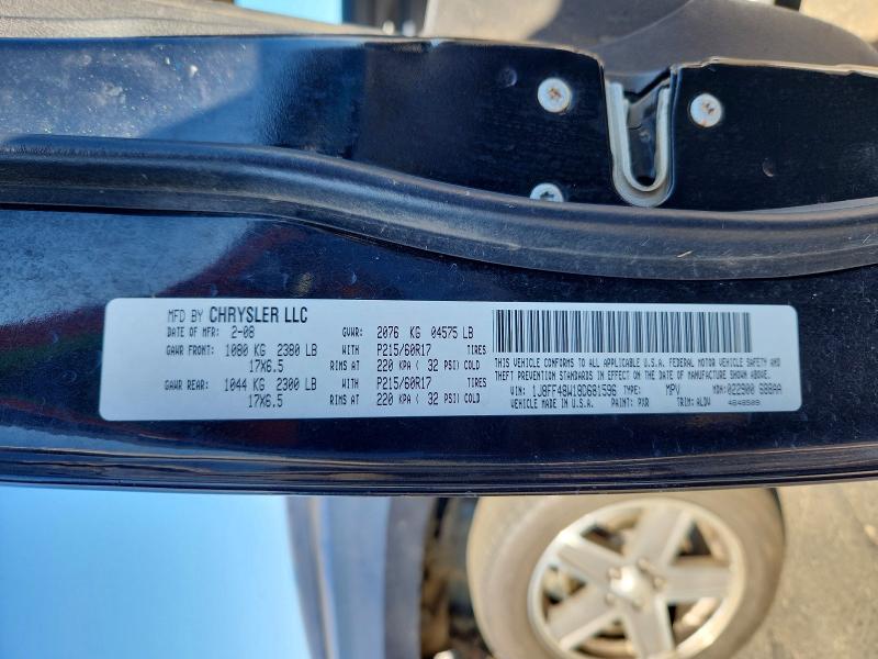 Продаж на аукціоні авто 2008 Jeep Patriot, vin: 1J8FF48W18D681596, номер лоту: 57051596