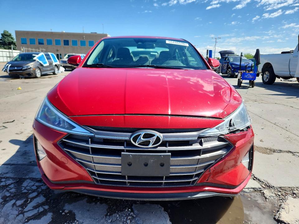 55446576 :رقم المزاد ، KMHD84LF3KU780293 vin ، 2019 Hyundai Elantra مزاد بيع