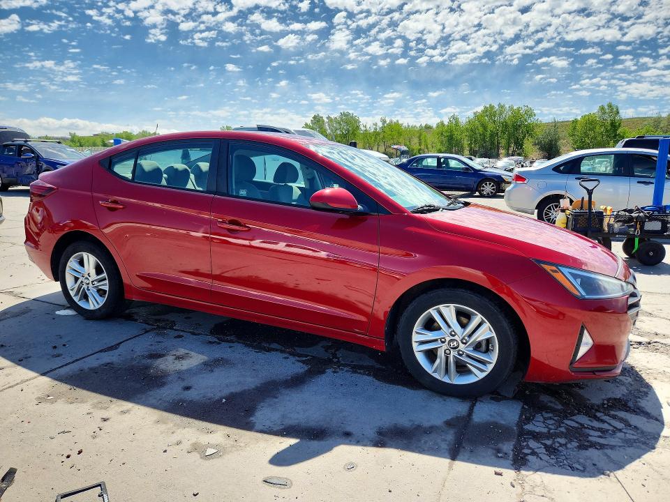 55446576 :رقم المزاد ، KMHD84LF3KU780293 vin ، 2019 Hyundai Elantra مزاد بيع