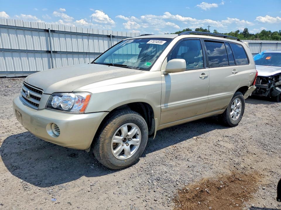 2001 Toyota Highlander მანქანა იყიდება აუქციონზე, vin: JTEHF21A410020916, აუქციონის ნომერი: 57824836