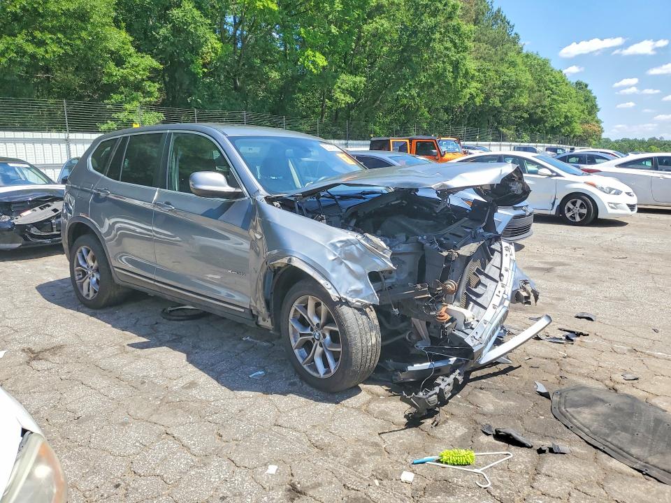 2014 Bmw X3 მანქანა იყიდება აუქციონზე, vin: 5UXWX7C52E0E75020, აუქციონის ნომერი: 56041486