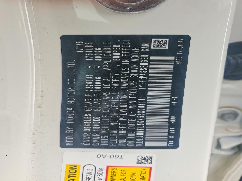 Продаж на аукціоні авто 2025 Honda Civic, vin: JHMFL5G45SX004111, номер лоту: 55696576