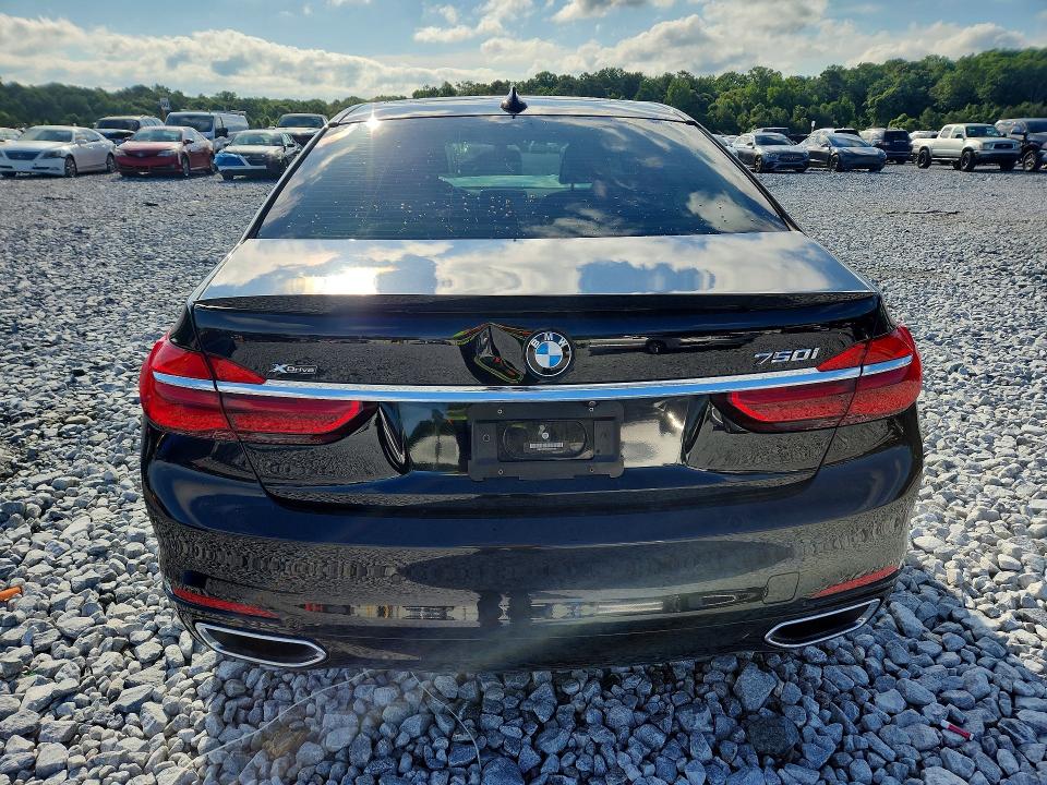 2016 Bmw 750 მანქანა იყიდება აუქციონზე, vin: WBA7F2C50GG418489, აუქციონის ნომერი: 57658936