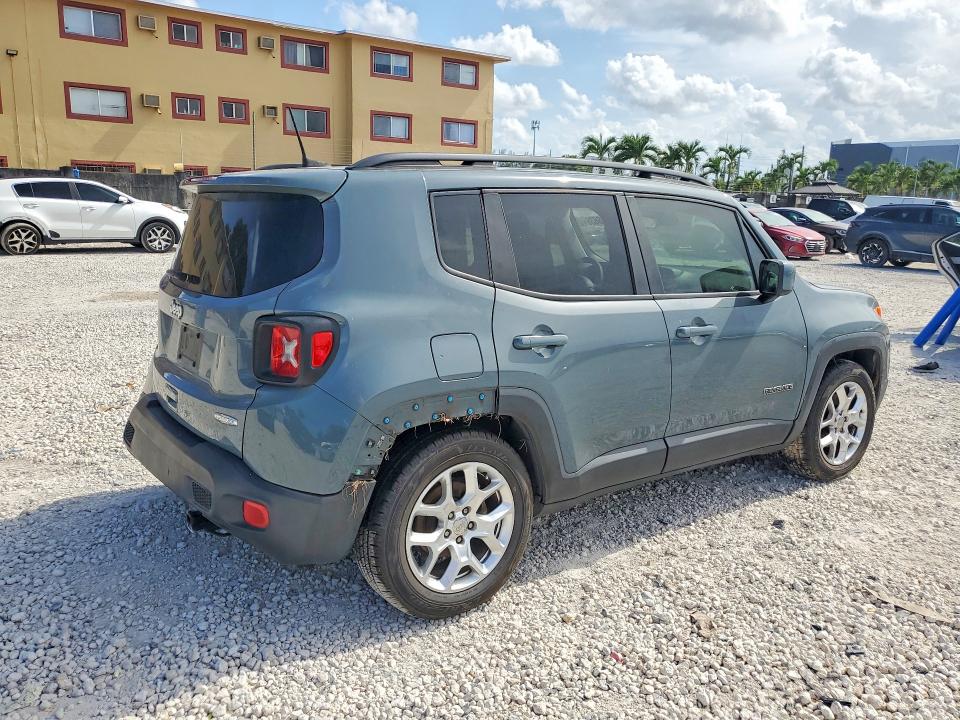Продажа на аукционе авто 2018 Jeep Renegade, vin: ZACCJABB0JPJ40833, номер лота: 58828636