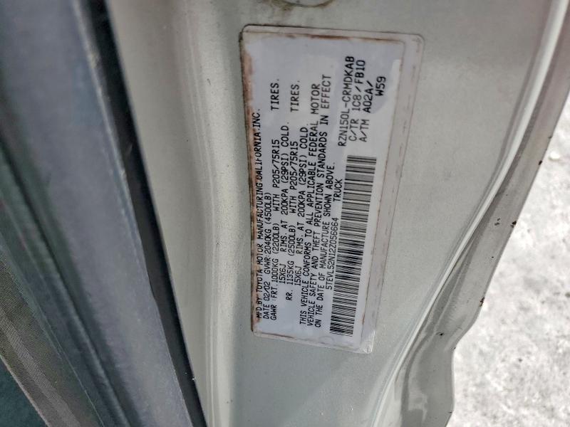 Продаж на аукціоні авто 2002 Toyota Tacoma, vin: 5TEVL52N12Z056664, номер лоту: 56931386