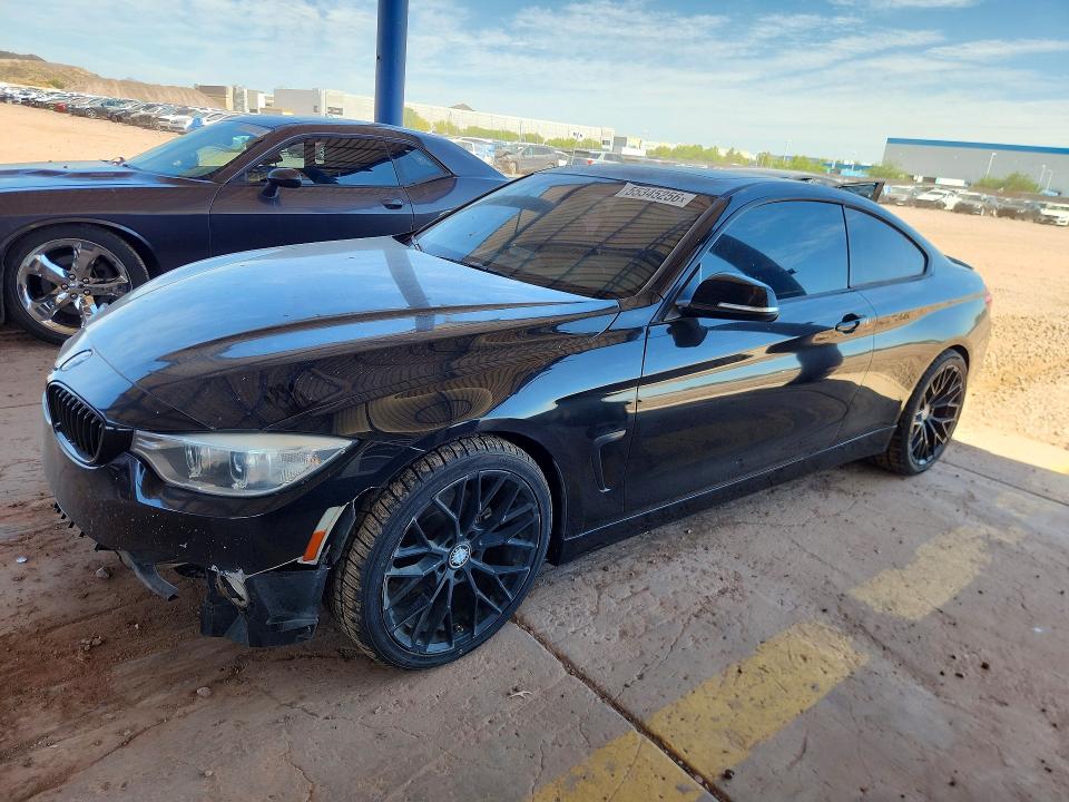 2014 Bmw 428 მანქანა იყიდება აუქციონზე, vin: WBA3N3C50EK230704, აუქციონის ნომერი: 55345256