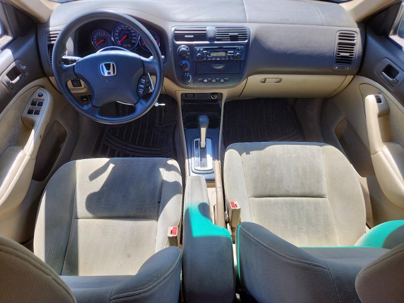 2003 Honda Civic მანქანა იყიდება აუქციონზე, vin: 2HGES16683H901989, აუქციონის ნომერი: 57952026