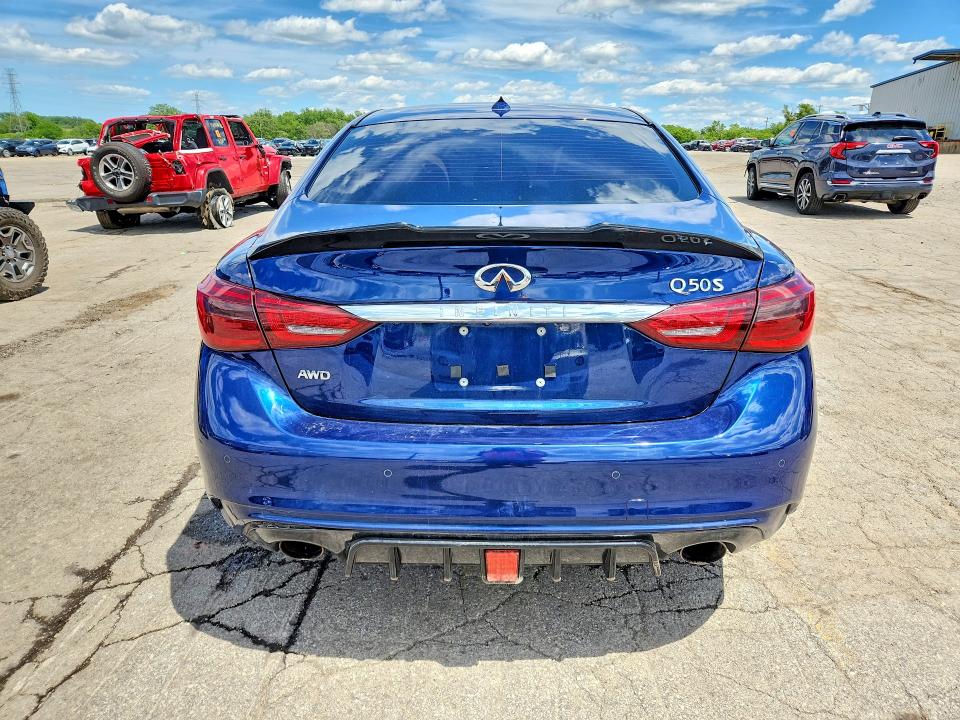 2020 Infiniti Q50 მანქანა იყიდება აუქციონზე, vin: JN1EV7AR3LM251429, აუქციონის ნომერი: 57067446