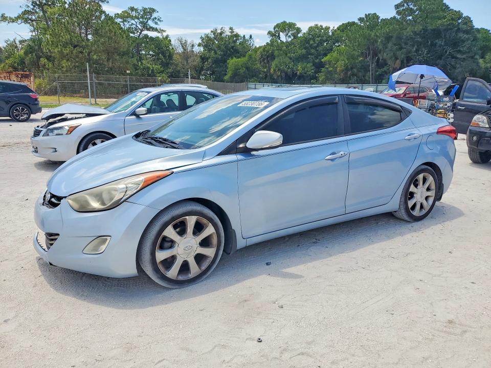 Auction sale of the 2013 Hyundai Elantra, vin: KMHDH4AE9DU635885, lot number: 58230786