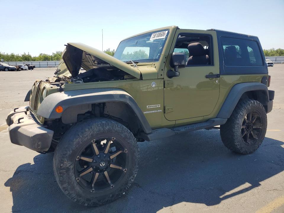 2013 Jeep Wrangler მანქანა იყიდება აუქციონზე, vin: 1C4AJWAG5DL570483, აუქციონის ნომერი: 58108606
