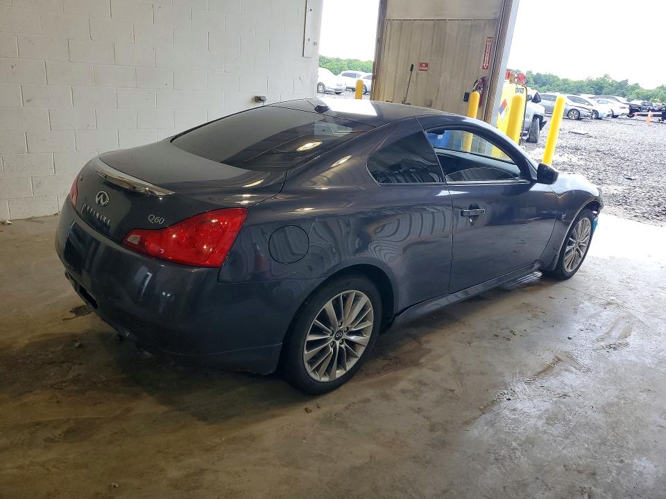 57053726 :رقم المزاد ، JN1CV6EL1EM132496 vin ، 2014 Infiniti Q60 Coupe مزاد بيع