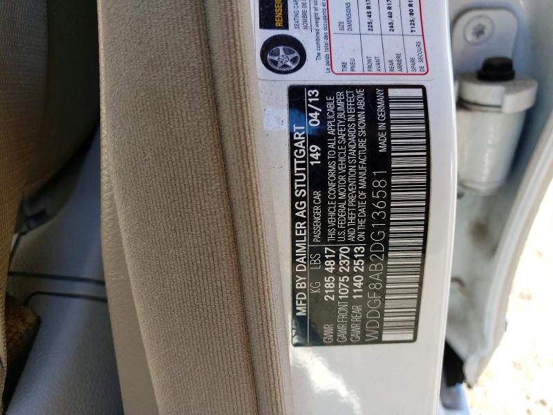 2013 Mercedes-benz C მანქანა იყიდება აუქციონზე, vin: WDDGF8AB2DG136581, აუქციონის ნომერი: 56337136