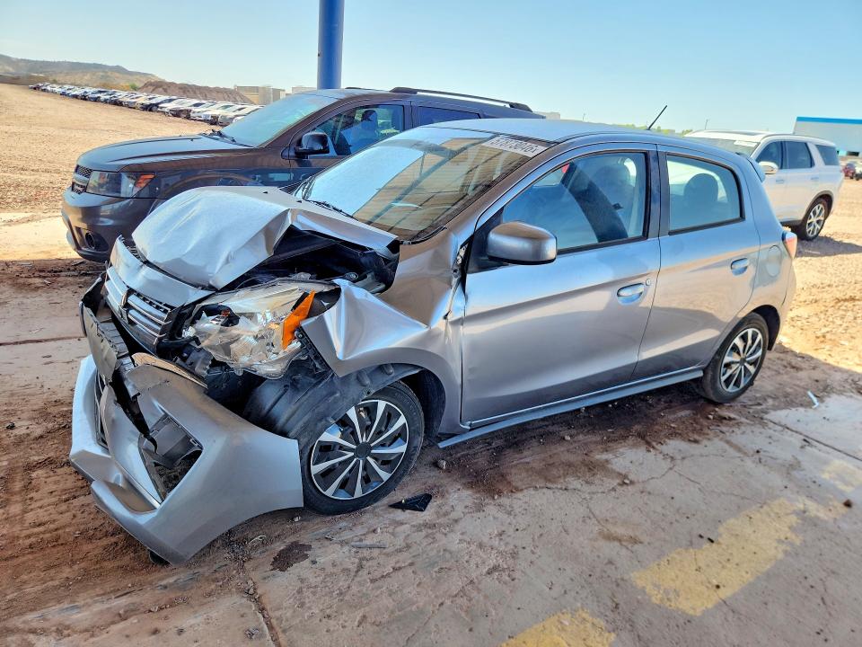 Aukcja sprzedaży 2021 Mitsubishi Mirage, vin: ML32AUHJ0MH007678, numer aukcji: 57873046