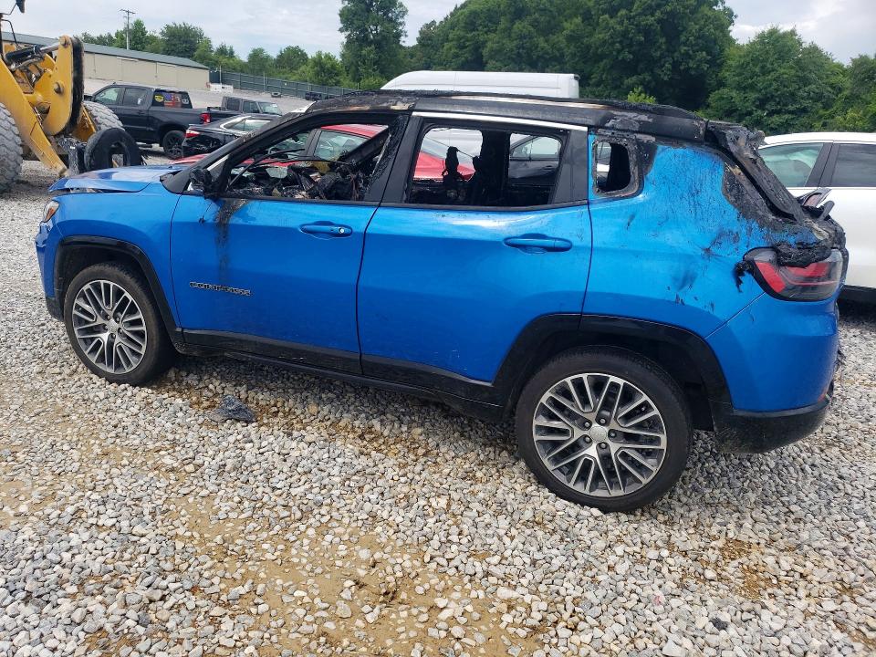 2022 Jeep Compass მანქანა იყიდება აუქციონზე, vin: 3C4NJDCB6NT153144, აუქციონის ნომერი: 57297106