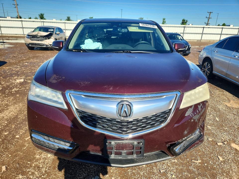 Продаж на аукціоні авто 2014 Acura Mdx, vin: 5FRYD4H44EB044791, номер лоту: 56962226