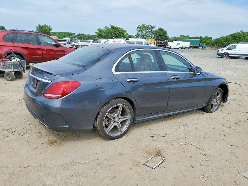 56890216 :رقم المزاد ، 55SWF4KB2GU097601 vin ، 2016 Mercedes-benz C مزاد بيع