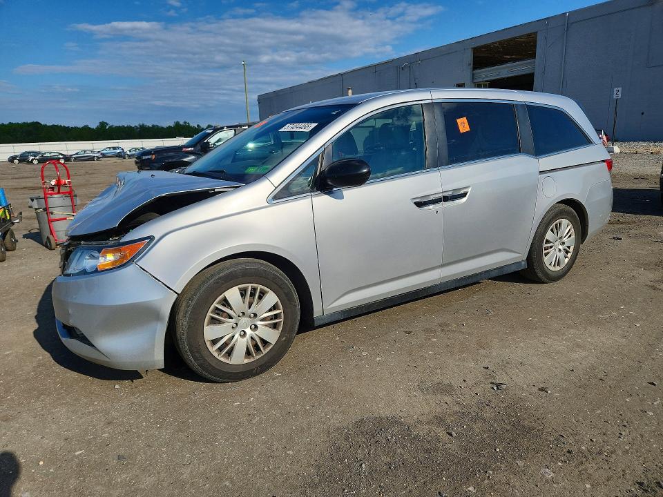 57484466 :رقم المزاد ، 5FNRL5H22EB005873 vin ، 2014 Honda Odyssey مزاد بيع