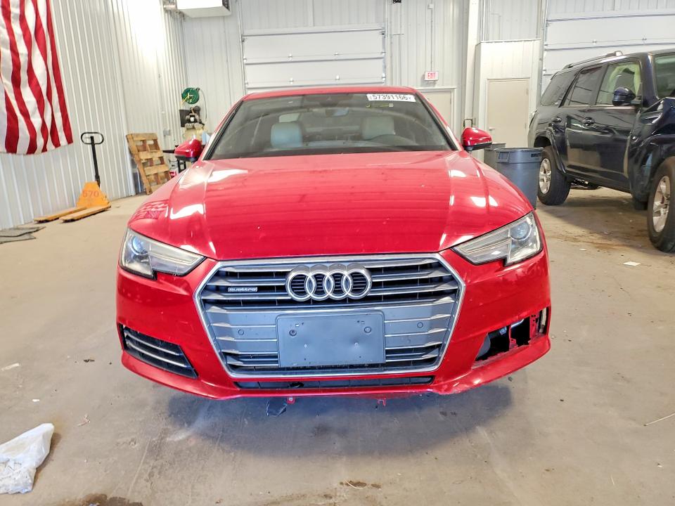 Продажа на аукционе авто 2017 Audi A4, vin: WAUANAF43HN013505, номер лота: 57391166