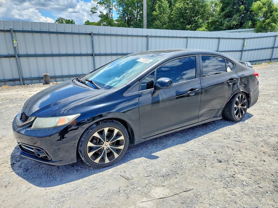 2013 Honda Civic მანქანა იყიდება აუქციონზე, vin: 2HGFB6E57DH700788, აუქციონის ნომერი: 57178386