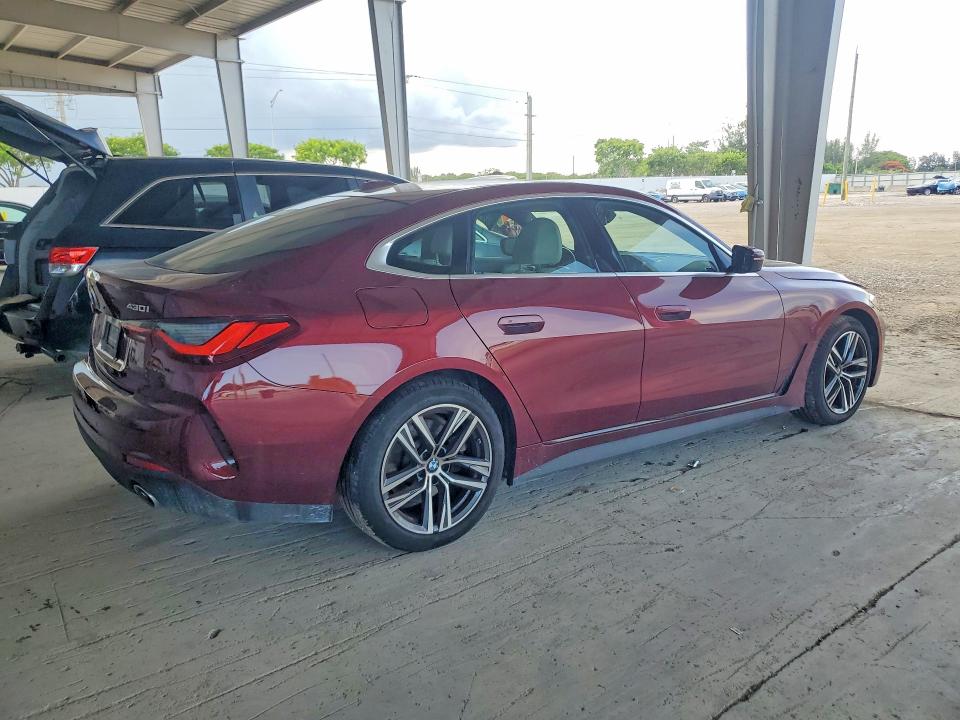 2024 Bmw 430xi მანქანა იყიდება აუქციონზე, vin: WBA73AV09RFS17378, აუქციონის ნომერი: 58697726