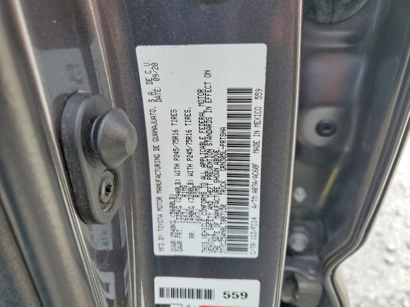 Продаж на аукціоні авто 2020 Toyota Tacoma, vin: 3TYCZ5AN8LT007150, номер лоту: 58398836