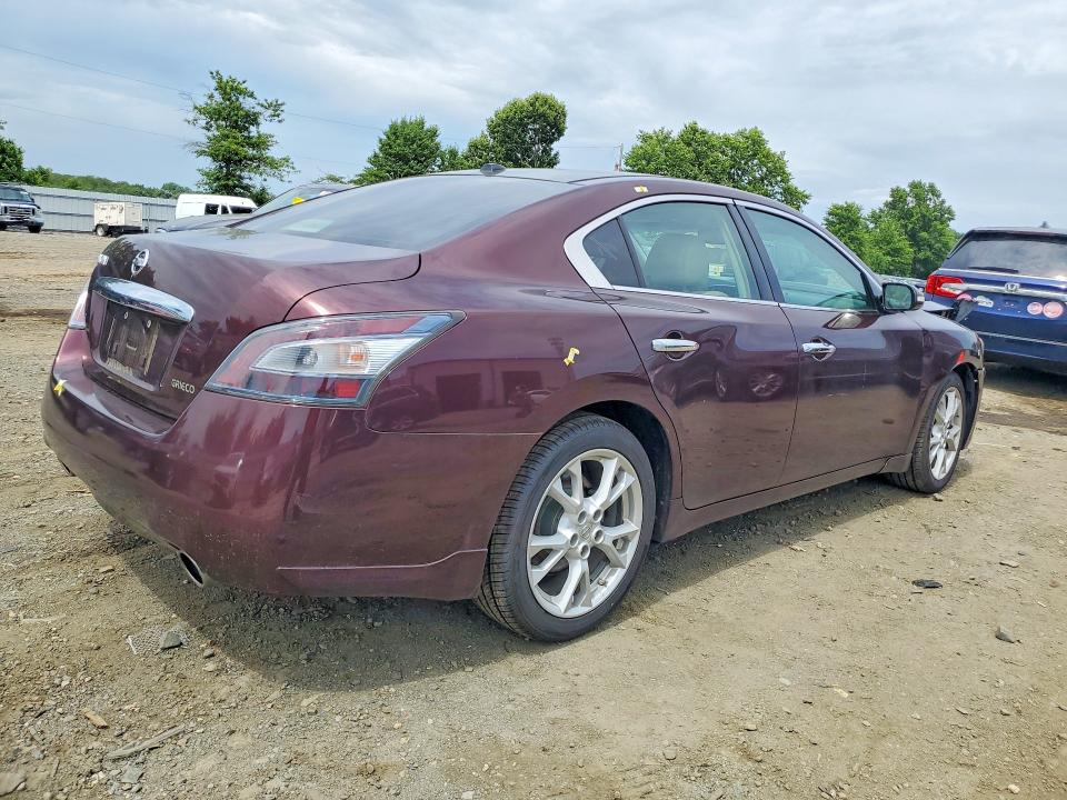 Продажа на аукционе авто 2014 Nissan Maxima, vin: 1N4AA5AP3EC478421, номер лота: 58898846