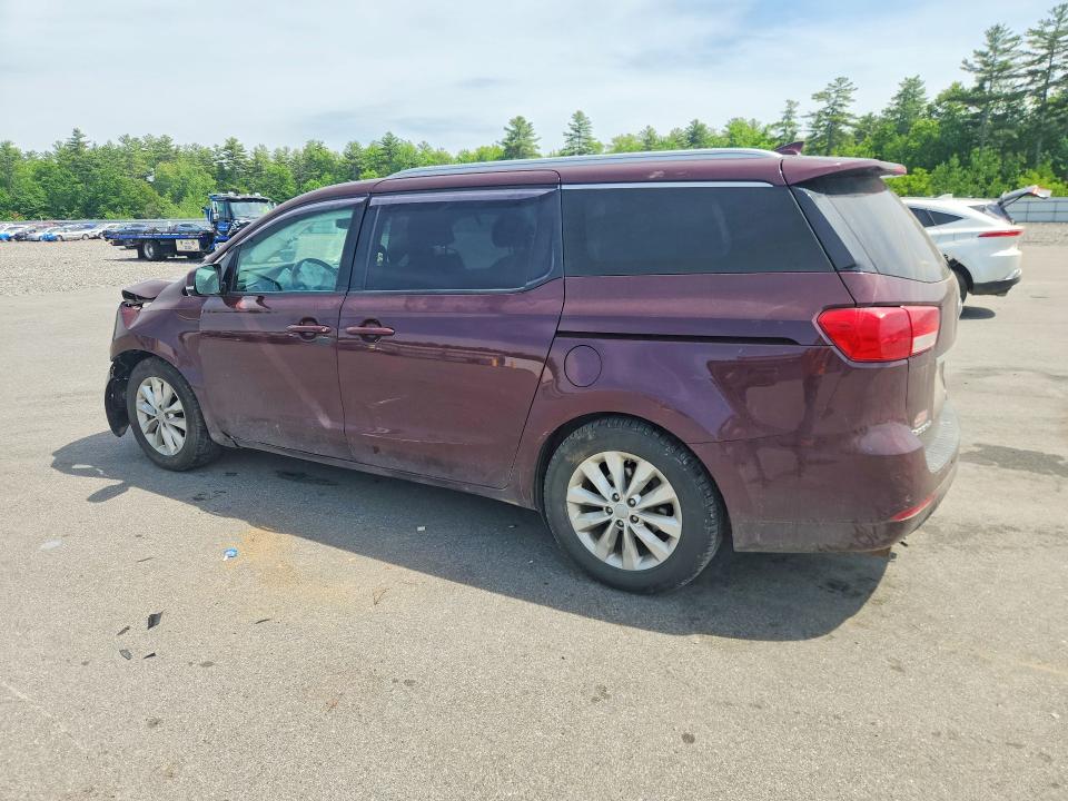 56396776 :رقم المزاد ، KNDMC5C11H6336632 vin ، 2017 Kia Sedona مزاد بيع