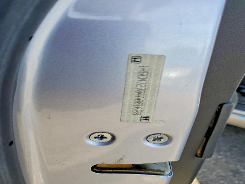 Aukcja sprzedaży 2004 Honda Accord, vin: 1HGCM72784A001628, numer aukcji: 55768596